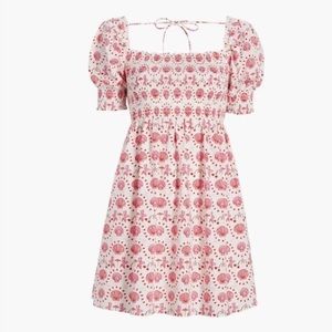 NWOT Hill House Athena Mermaid Print Cotton Nap Dress Sz L